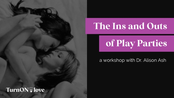 The Ins and Outs of Play Parties event flyer