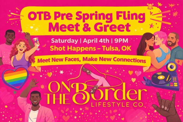 Flirt - Tulsa - Pre Spring Fling M&G event flyer
