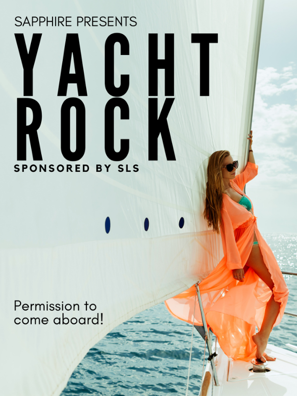 Yacht Rock Party event flyer