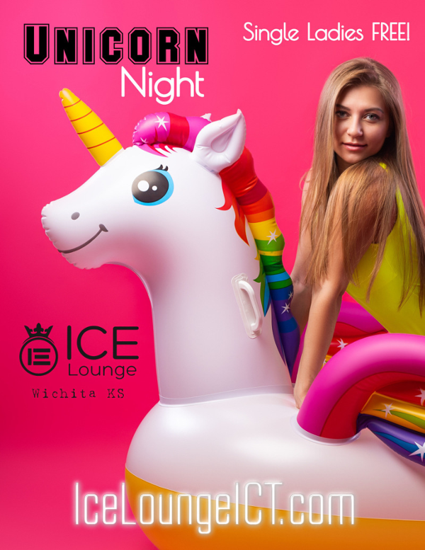WICHITA: Unicorn Night ( single ladies FREE) event flyer