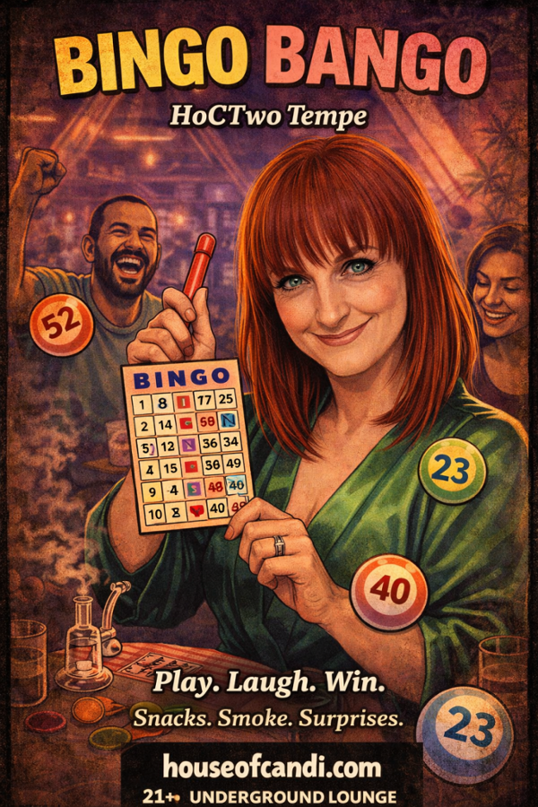 BINGO BANGO HOCTWO TEMPE event flyer