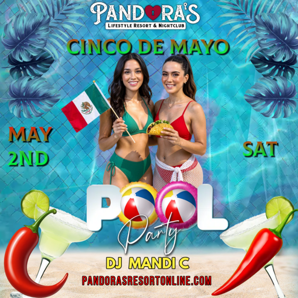 Party at Pandora's event flyer