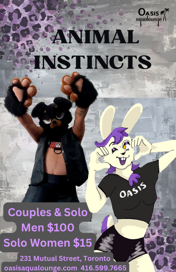 Animal Instincts: After Dark event flyer