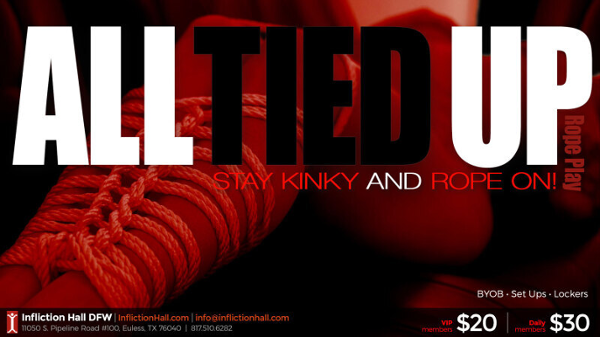 All Tied Up event flyer
